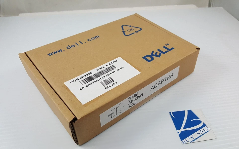 NEW SEALED - Dell SAS 5/E 8-Port PCIe x8 HBA Raid Controller Card M778G PCI-E  - Image 2 of 4
