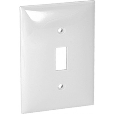 Orbit OPJ1-I Jumbo 1-Gang Wall Plate Switch IVORY (Qty of 10) *Shown in White