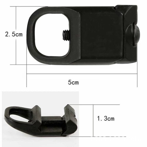 Rail Mount Sling Adapter Low Profile Attachment Point for Picatinny 20MM - Picture 13 of 16