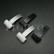 18 20 22 MM Magnetic Folding Deployment Clasp Buckle Leather Watch Strap Band US