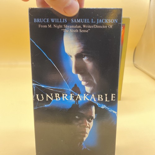 The Sixth Sense & Unbreakable VHS TAPES - bruce willis - M Night Shyamalan movie - Picture 2 of 7