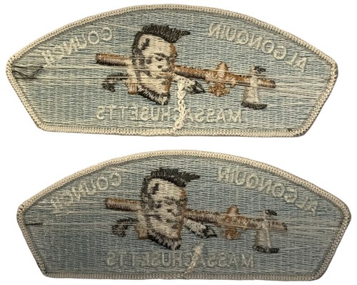 Algonquin Council MA Lot of 2 Mint CSP Patches (SA109) - Picture 2 of 2