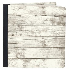 Simple Stories Sn p Flipbook 6"X8"-Whitewashed Wood Pack of 2 