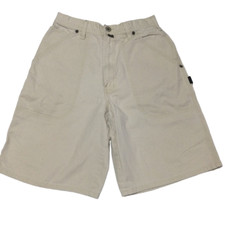 Nautica Vintage Boys' Youth Cargo Shorts Size 14 Khaki Tan