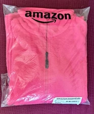 Amazon Essentials Women Lightweight Full Zip Soft Polar Fleece w/ Zipper Pockets