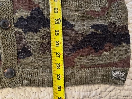 Ralph Lauren Polo Denim Supply Sportsman Military Camo Cardigan Sweater Aztec - Bild 5 von 9
