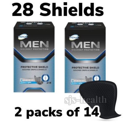 TENA Men Protective Shield Extra Light Case Saver 2 Packungen à 14