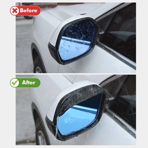 Waterproof Car Rearview Mirror Rain Eyebrow Carbon Fiber Rain Plate Car Mirror