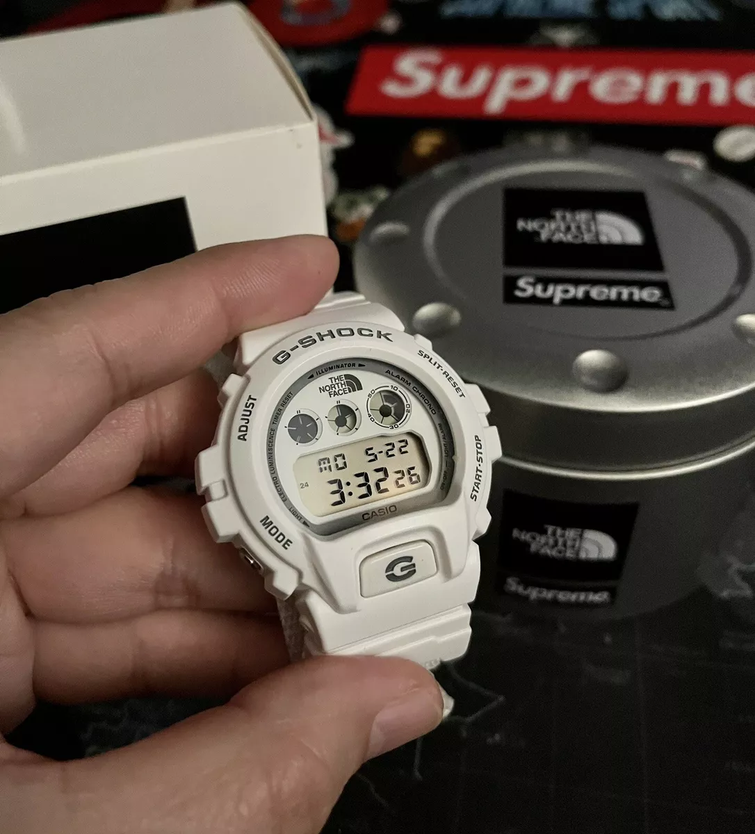 中古商品は完璧な物 Supreme The North Face G-SHOCK Watch | cafr