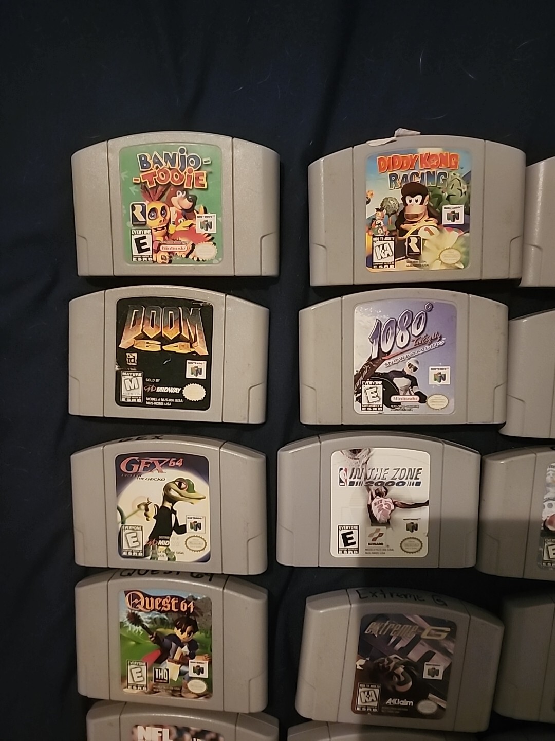 BanjoTooie N64 Nintendo 64 24 Game Lot AUTHENTIC Tested Diddy Kong