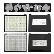 Dental Orthodontic Brackets Ceramic Braces Roth MBT 022 3 Hooks 5-5 3M Clarity