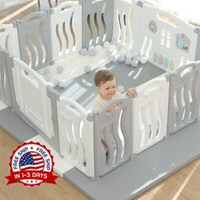 Encierro Corral Corralito Para Bebes Portatil Para Interiores y Exteriores Nuevo