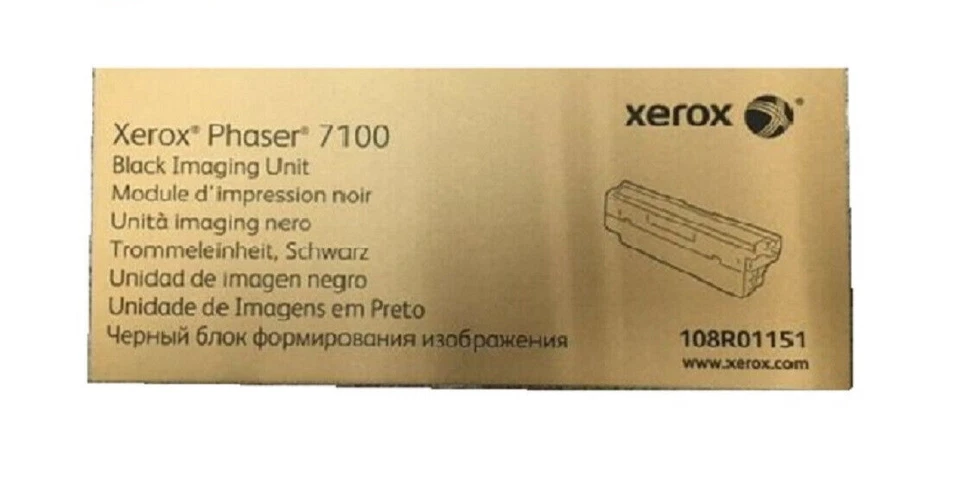 Original Bildtrommel Xerox Phaser 7100 N DN / 108R01151 BLACK Imaging DRUM Unit - Bild 1 von 1
