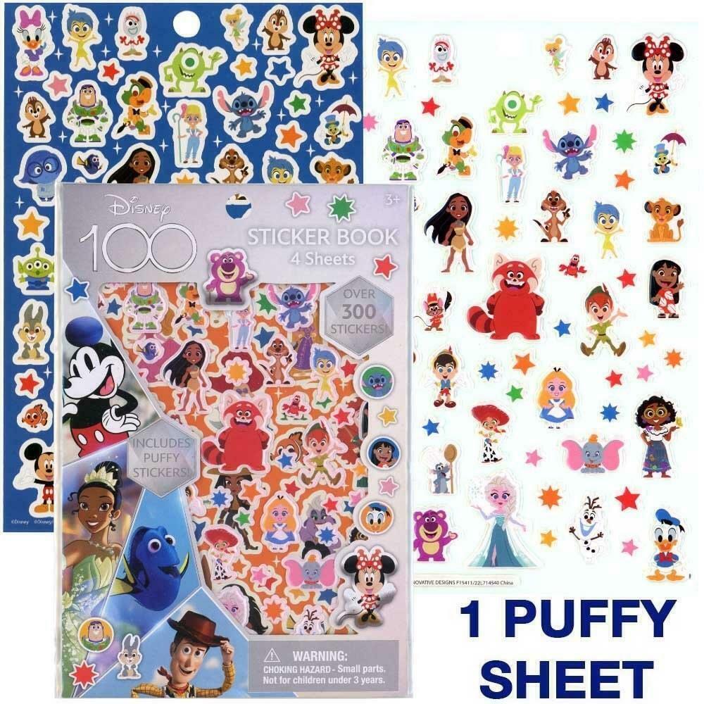 Disney's 100th Sticker Book with 300+ Stickers