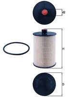 Knecht KX217D Kraftstofffilter FüR VW