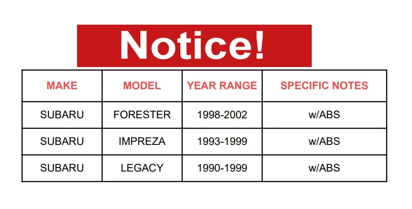 Ступица и подшипник переднего колеса для Subaru Legacy 1998-2002 Subaru Forester 1993-1999 годов выпуска - Изображение 2 из 4