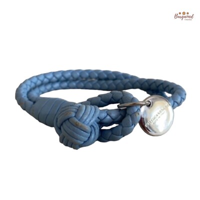 ブレスレット *BOTTEGA VENETA* Intrecciato Nappa Bracelet White 113546V001 s-l400.jpg