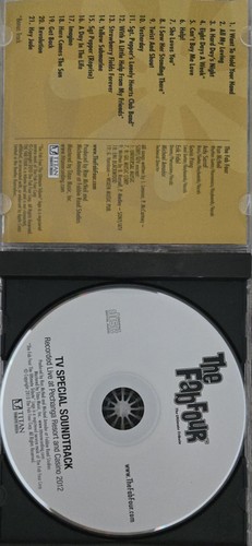 The Fab Four: The Ultimate Tribute TV Special Soundtrack 2012 CD - Picture 3 of 3