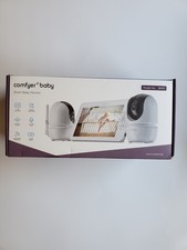 Comfyer 7" HD Split-Screen Baby Monitor with 2, 1080P Cameras, No WiFi Monitor