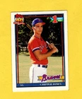 1991 Topps Chipper Jones Rookie #333 Atlanta Braves EX/EX/MINT FREE SHIPPING