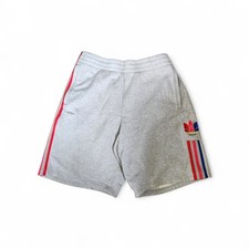 Adidas Originals Adicolor 3 Stripe Shorts Trefoil Gray Mens Large