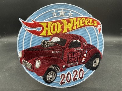 2020 Hot Wheels RED 41 WILLYS PATCH Collectors 34th LAX Convention BLOOD SHOT
