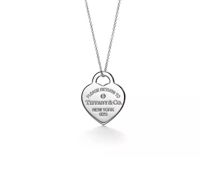 Tiffany & Co. Herzanhänger  Return to Tiffany  925 Silber Kette