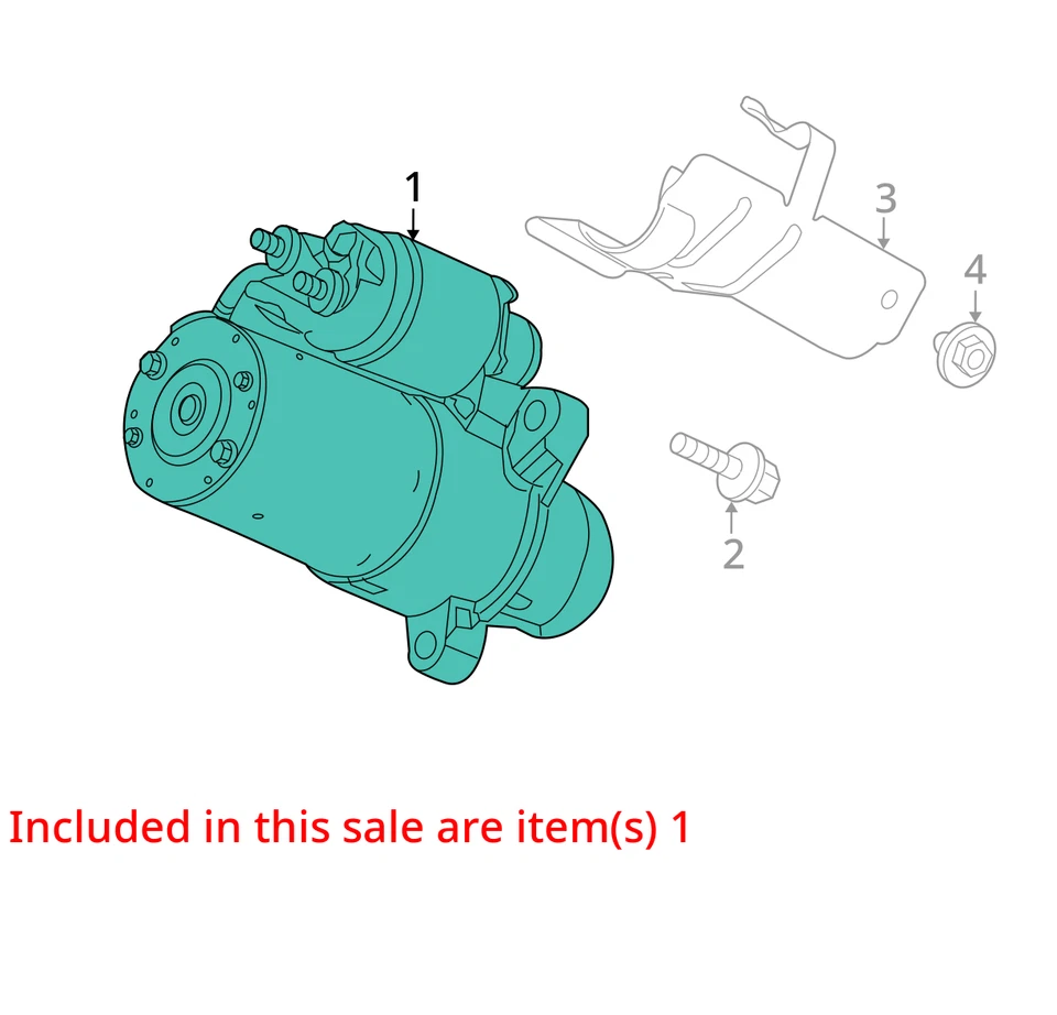 Chevrolet HHR 2008-2011 motor de arranque de auto solenoide fabricante original RP1FH Foto 3 de 4