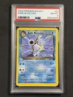 Pokemon Cards PSA 8 NM-MT Dark Blastoise Team Rocket WotC 2000 Rare 20/82