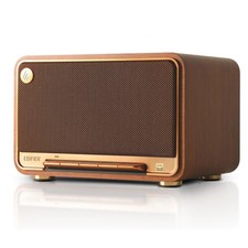 Edifier D32 Retro Wooden Tabletop Wireless Speaker AirPlay2 Black Walnut 60W