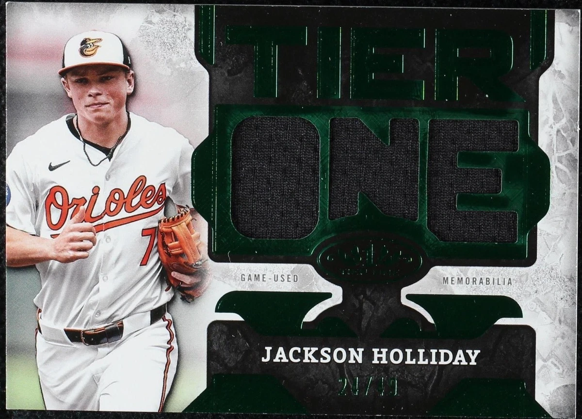 2025 Topps Tier One - Jackson Holliday #T1RD-JH for sale | eBay
