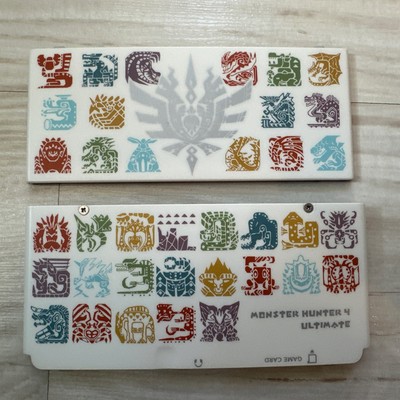 Original New Nintendo 3DS Cover Plate Zierblende Monster Hunter 4 Ultimate