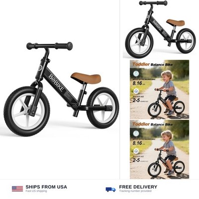 Bobike Toddler Balance Bike 2 Year Old, Balance Bike with Footrest for Ages 2...