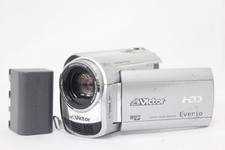 JVC Kenwood Victor Everio GZ-MG330-S Hard Disk Video Camera Silver Used