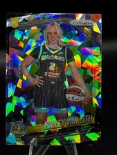 2025 Prizm WNBA #139 - Hailey Van Lith RC (Cracked Ice Variation Prizm) - Sky