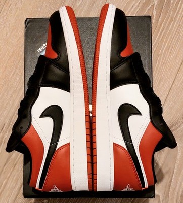 Nike Air Jordan 1 Low |  Bred Toe (GS) | EU 40 US 7Y | 553560-612 | NEU OVP