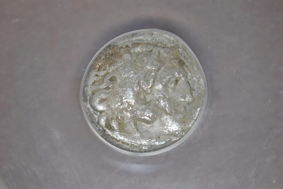 Alexander III the Great (336-323 BC). AR Drachm. ANACS VF-25 Corroded. - Image 2 of 4