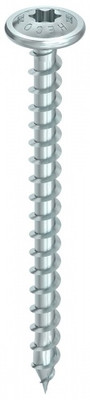 HECO-TOPIX-plus Tellerkopfschraube 6x70 Variables Vollgewinde T-30 verzinkt blau