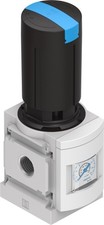 Festo G 1/2 Pneumatic Regulator - 0.5bar to 12bar, 1/2in, 14bar max. input, 2226