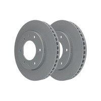 2X Bremsscheibe ATE 24.0128-0312.1 Passend FüR Fiat Mitsubishi