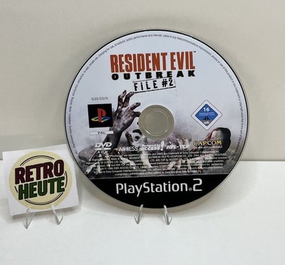 Resident Evil Outbreak File #2 Sony Playstation 2 Spiel PS2 PAL Nur Cd Disc Only