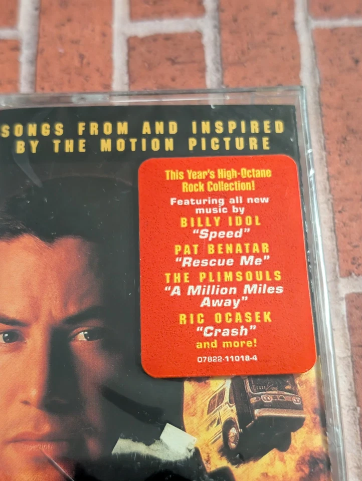 Speed Movie Soundtrack (1994 CD) 90s Gin Blossoms Kiss Gary Numan Keanu - Sealed - Image 3 of 4