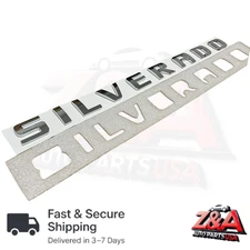 1 CHROME REPLACEMENT FOR SILVERADO CHEVY DOOR BADGE EMBLEM LIFTGATE TRUNK REAR