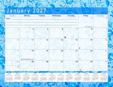2026-2027 Monthly Magnetic/Desk Calendar - 18 Months - Edition 19 