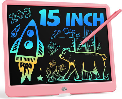 15 Inch LCD Writing Tablet for 3 Year Olds - Electronic Drawing Pad and Doodle B