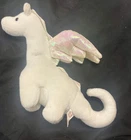 Vintage Ty Beanie Baby Magic The Dragon Iridescent Wings 1995 EC Fast Shipping