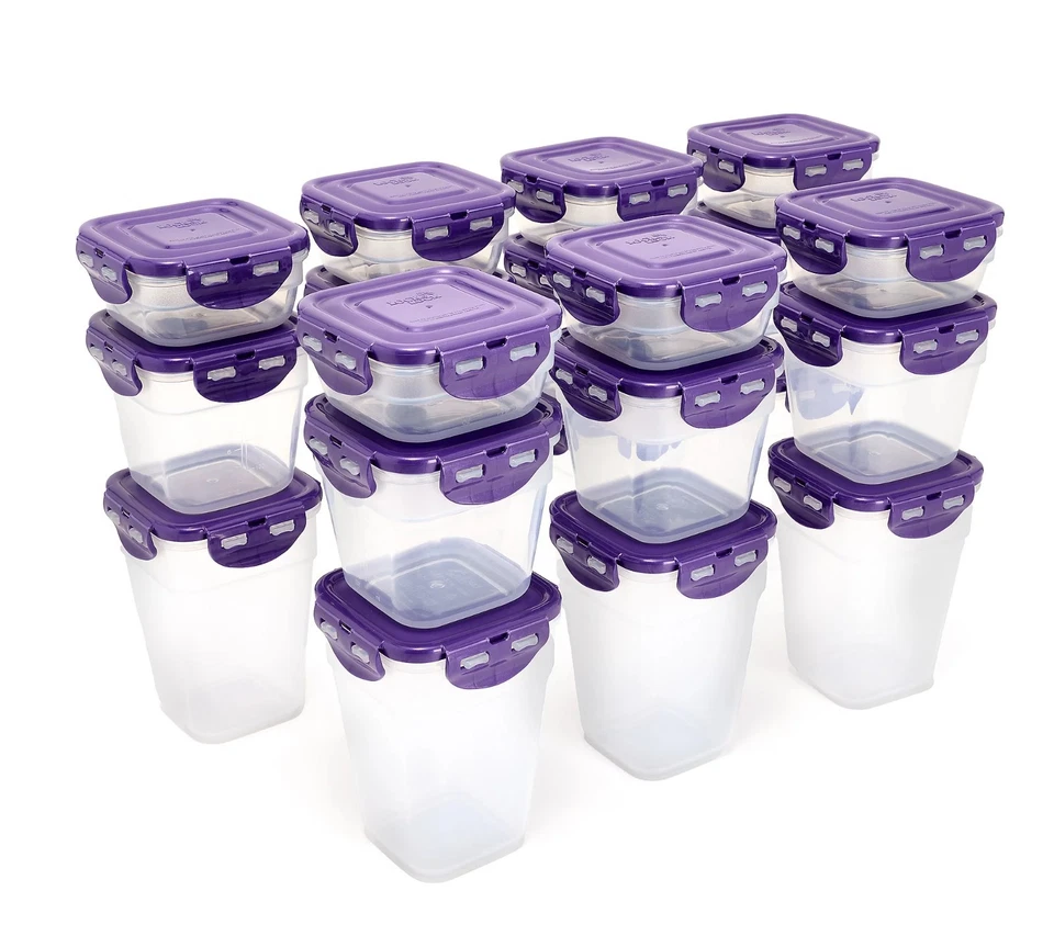 Juego de almacenamiento cuadrado de anidación LocknLock 21 piezas K88044 Foto 2 de 4