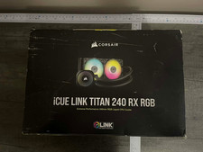 CORSAIR iCUE Link Titan 240 RX RGB Liquid Cooler - Brand new