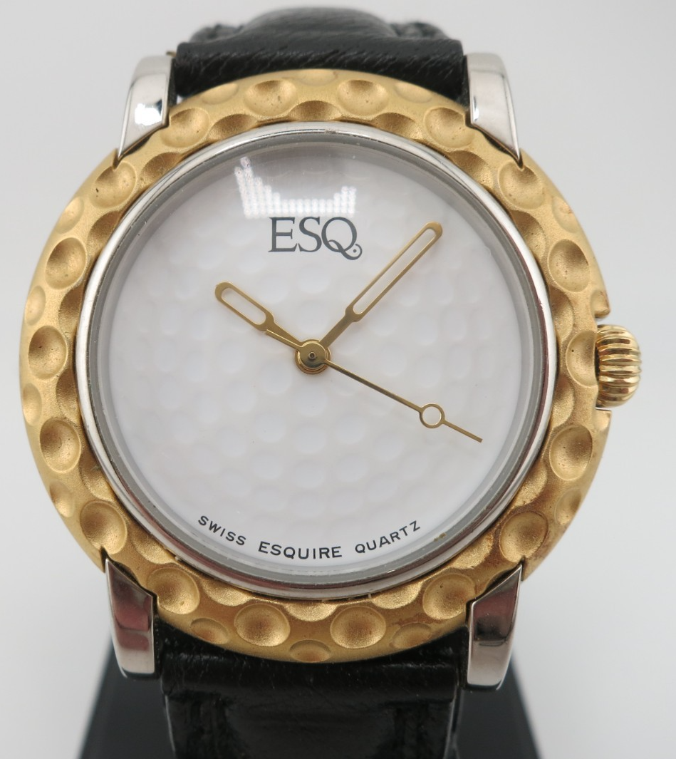 ESQ / Esquire Golf Ball Swiss Movement Quartz Watch - 300231  display picture 3