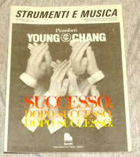 STRUMENTI  E MUSICA RIVISTA DI MUSICA E STRUMENTI  MUSICALI N°7/8   1989